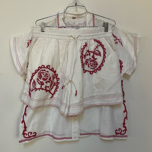 NWOT Free People Summer Love Co-Ord Size Large - Picture 3 of 16